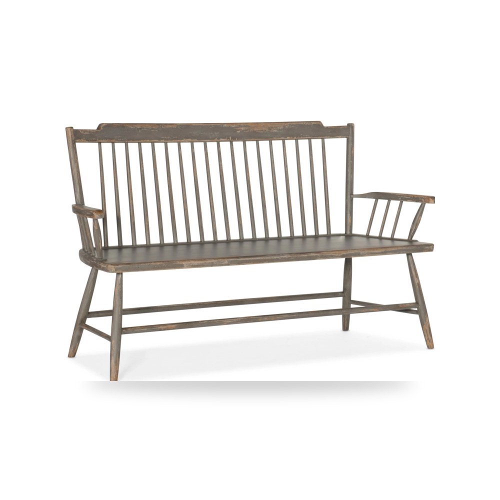 مقعد بنش جلوس منجد فاخر هوكر للأثاث (Hooker Furniture)