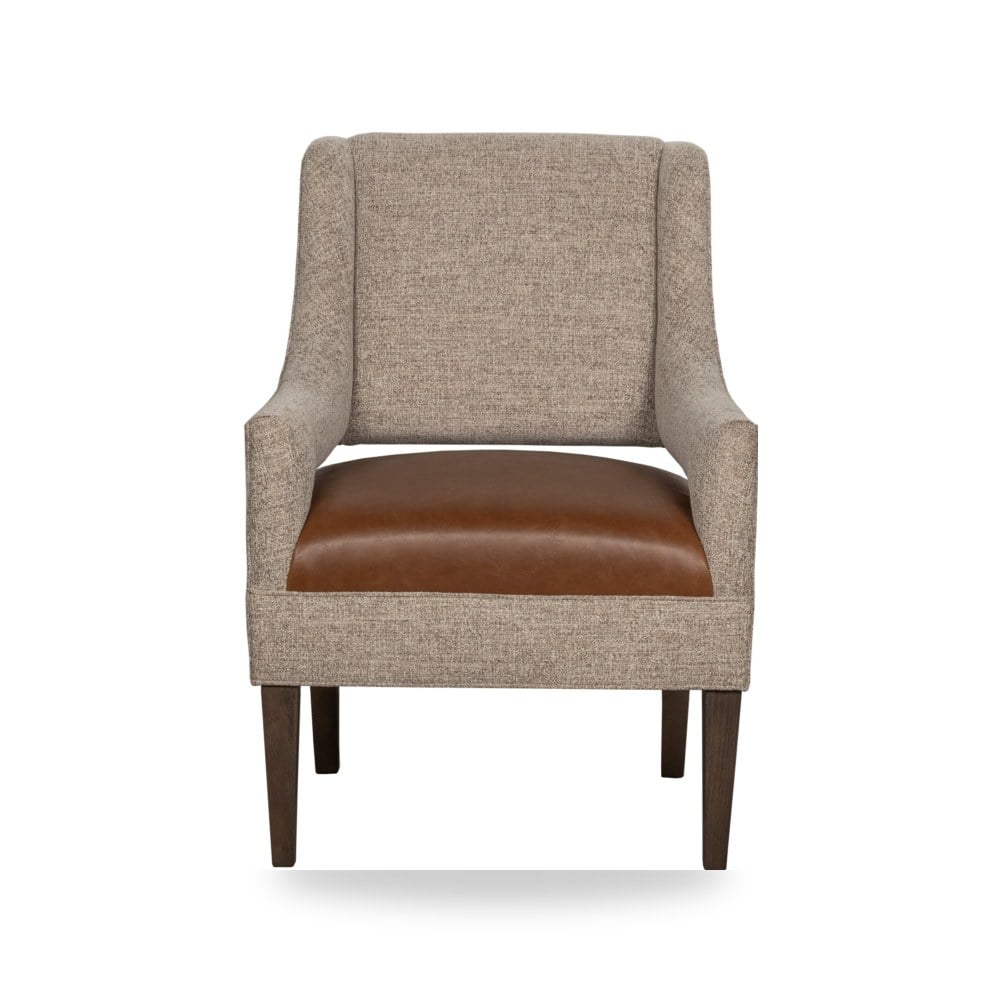 كرسي جلوس بتصميم أنيق - كرسي Madison Lounge معتمد - من Fairfield Chair - طراز 6196-01