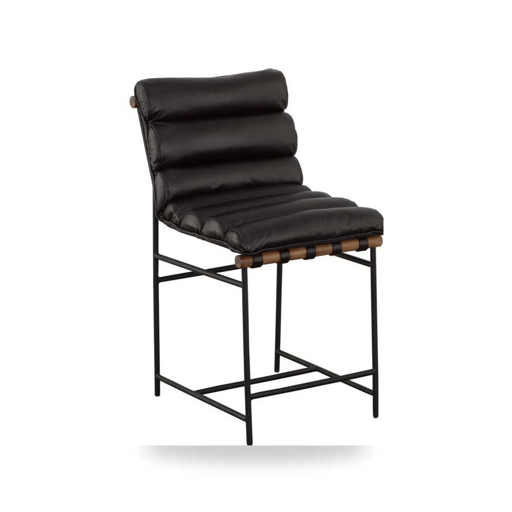 كرسي جلوس بتصميم أنيق - كرسي Luca Counter معتمد - من Fairfield Chair - طراز F002-C7-K
