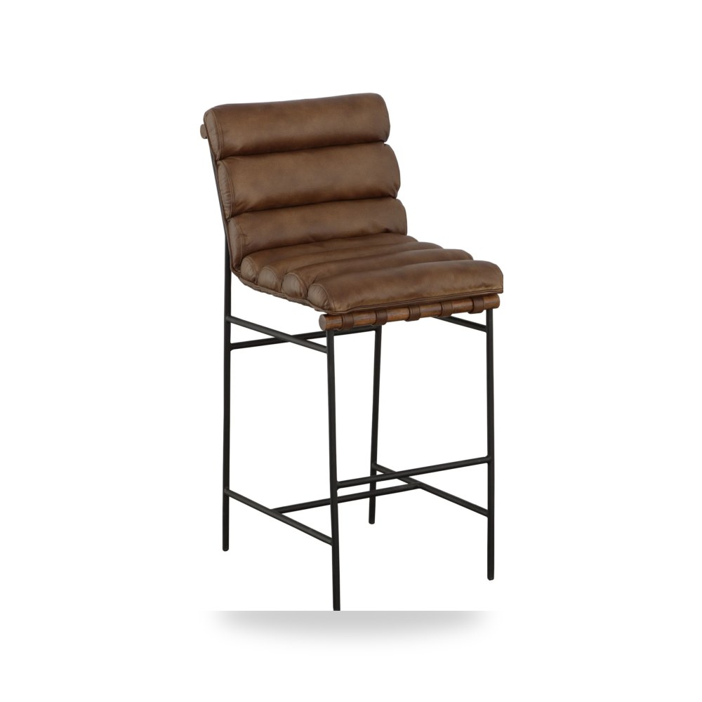 مقعد بار عالي فاخر - كرسي بار Luca Fairfield معتمد - من Fairfield Chair - طراز F002-07-N