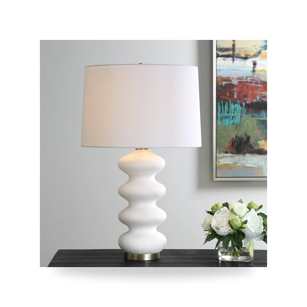 مصباح طاولة أبيض Liora أترموست Uttermost