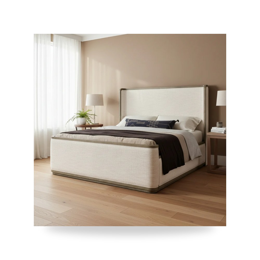سرير نوم فاخر - سرير نوم أحمر Hooker موديل 6150 90450 85 - من Hooker Furniture