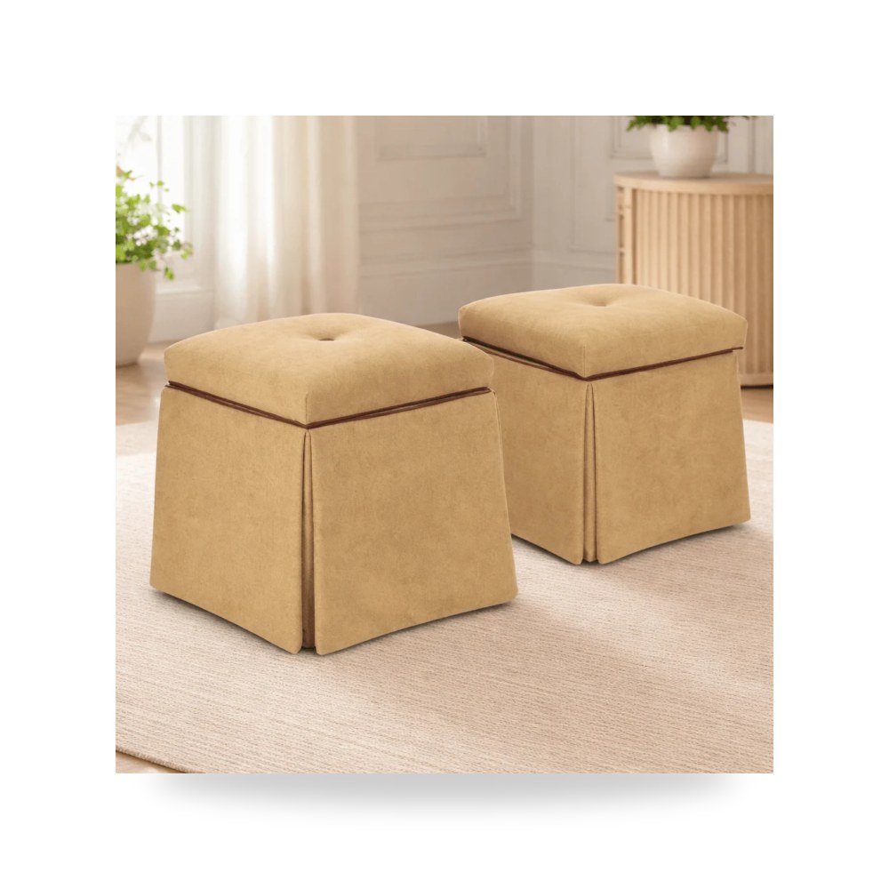 بوف ومسند قدم عثماني - Product OverviewLinden Storage Ottoman تخزين - من Fairfield Chair