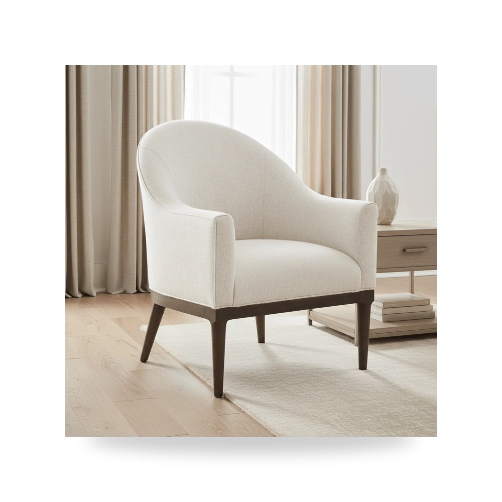 كرسي جلوس بتصميم أنيق - كرسي Lillian Occasional معتمد - من Fairfield Chair - طراز 6044-01