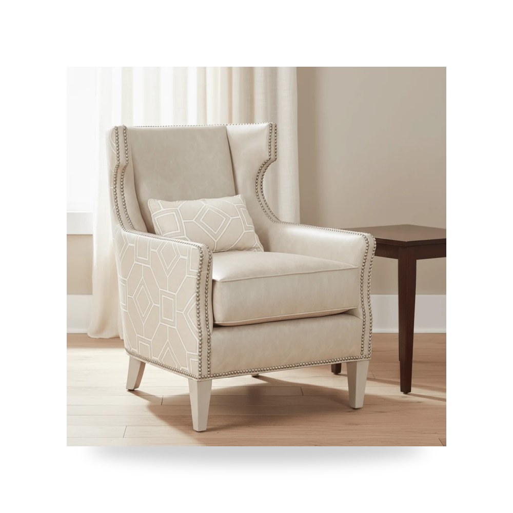 كرسي جلوس بتصميم أنيق - كرسي Fairfield Chair موديل C 6408 01 - طراز C-6408-01