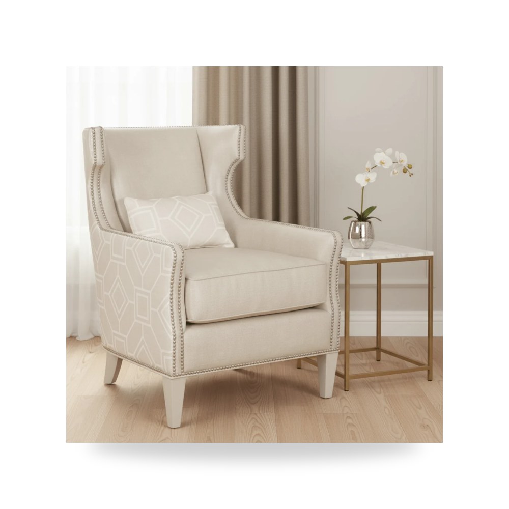 كراسي ومقاعد فاخرة - Product OverviewLibby Langdon Percy Wing - من Fairfield Chair