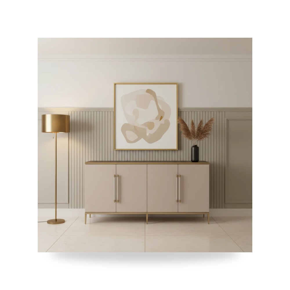 بوف ومسند قدم عثماني - بوفيه كونسول أحمر Fairfield Chair موديل 6332 - طراز 6332-17