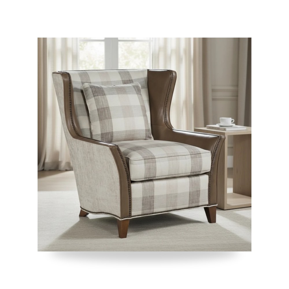 كرسي جلوس بتصميم أنيق - كرسي Landon Fairfield معتمد - من Fairfield Chair - طراز 5108-01