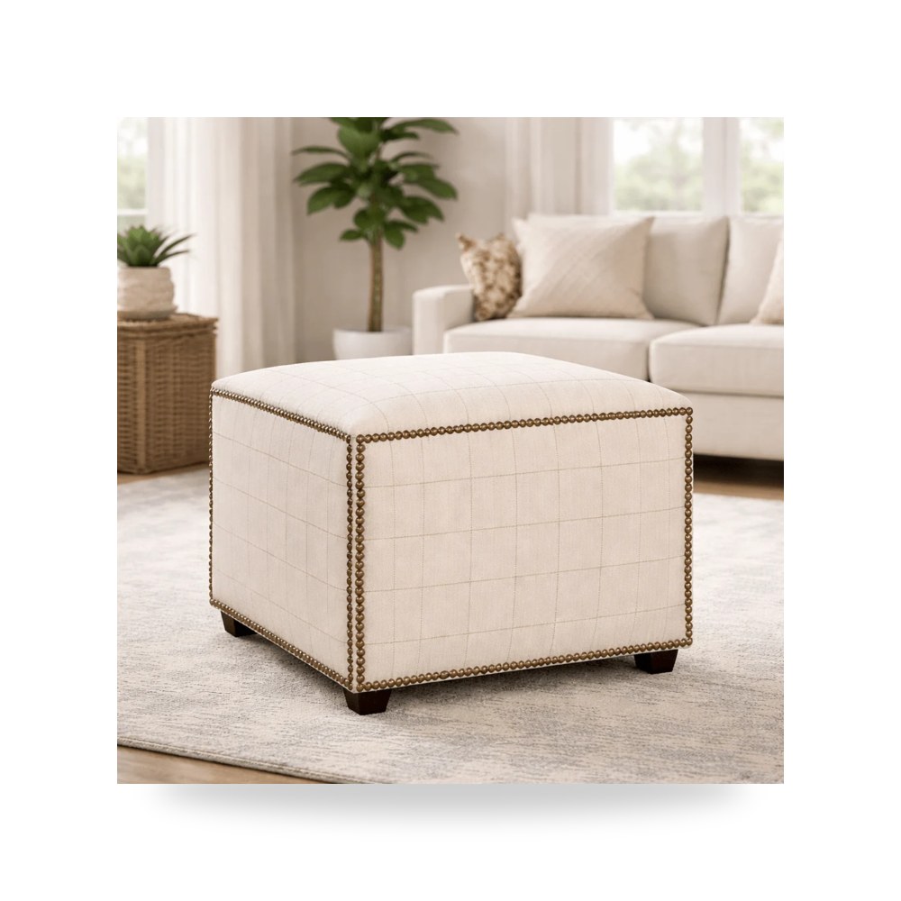 بوف ومسند قدم عثماني - بوف Kipley Fairfield معتمد - من Fairfield Chair - طراز 1552-20