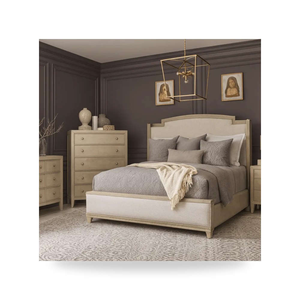 سرير نوم فاخر - سرير نوم A.R.T. Furniture موديل 241102 - طراز 241102-1Y27F1001C
