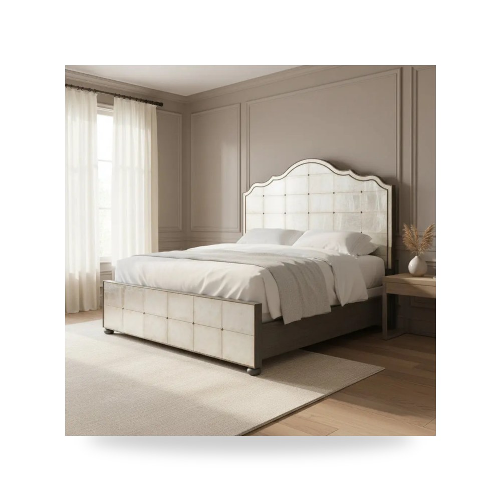 أثاث غرف نوم وأسرّة - مرآة أحمر Panel Hooker معتمد - من Hooker Furniture - طراز