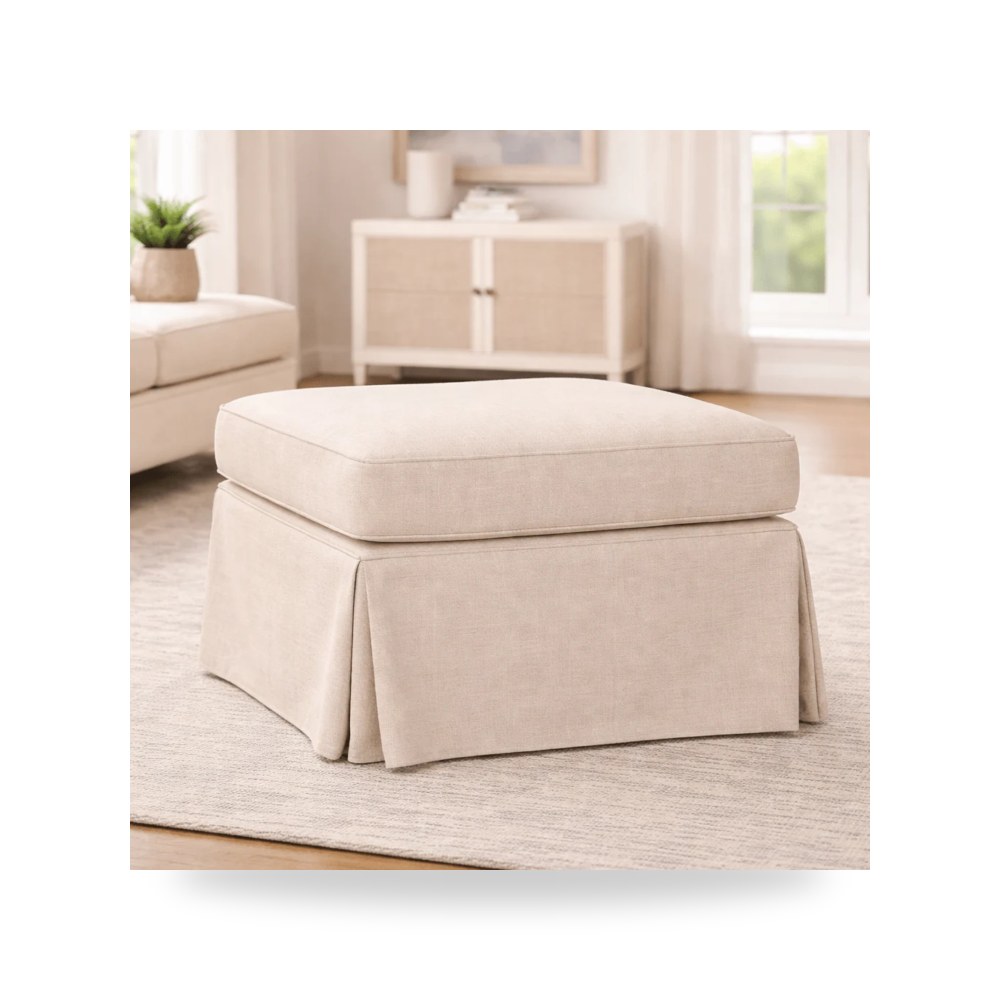 بوف ومسند قدم عثماني - بوف Kelly Fairfield معتمد - من Fairfield Chair - طراز 2973-20