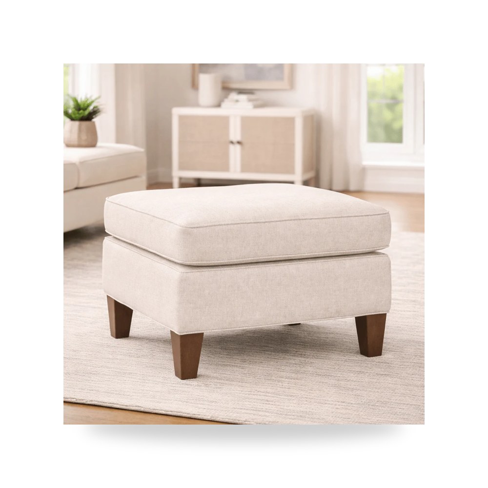 بوف ومسند قدم عثماني - Product OverviewKelly Ottoman with Tapered - من Fairfield Chair
