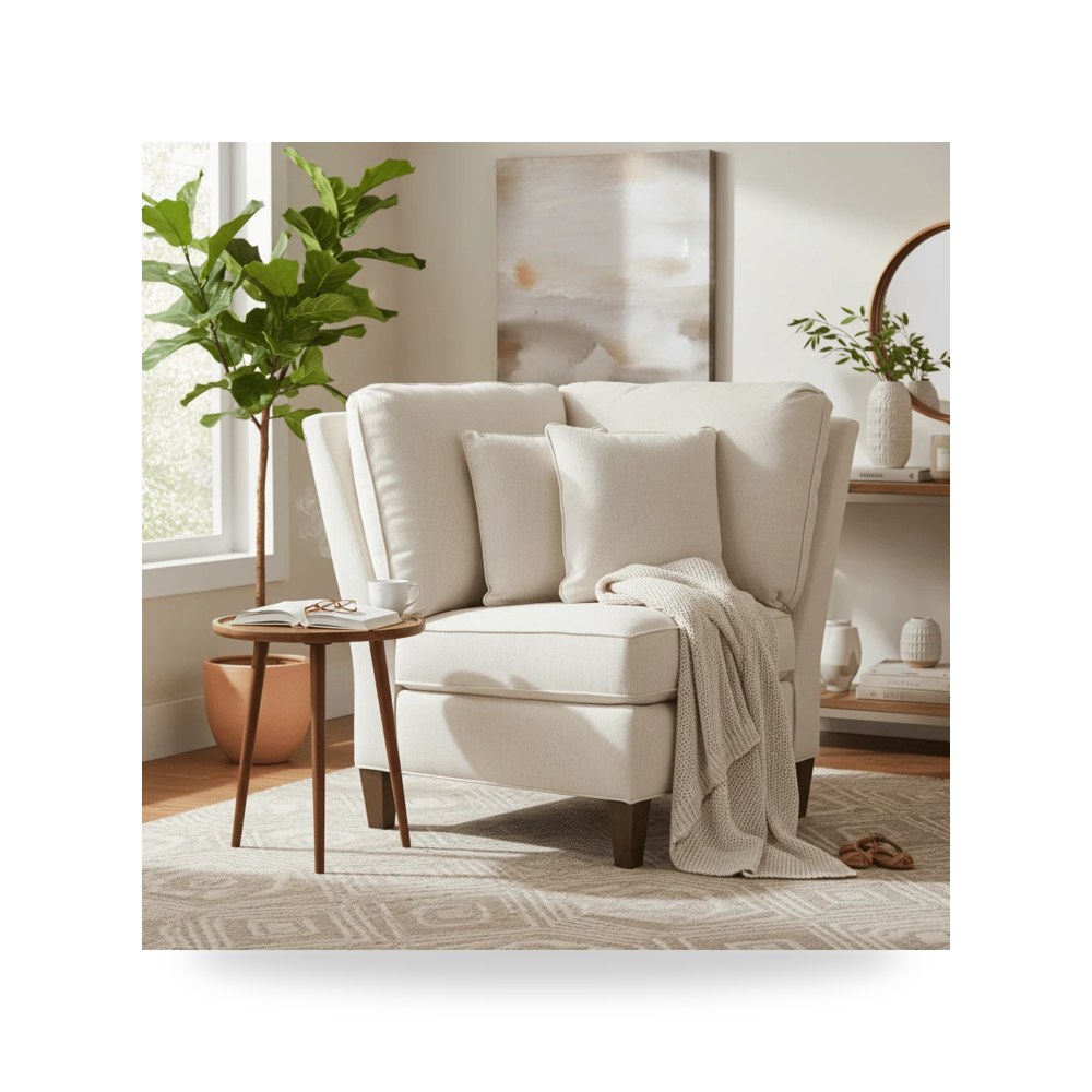 كرسي جلوس بتصميم أنيق - كرسي أحمر Fairfield Chair موديل 2994 29 - طراز 2994-29