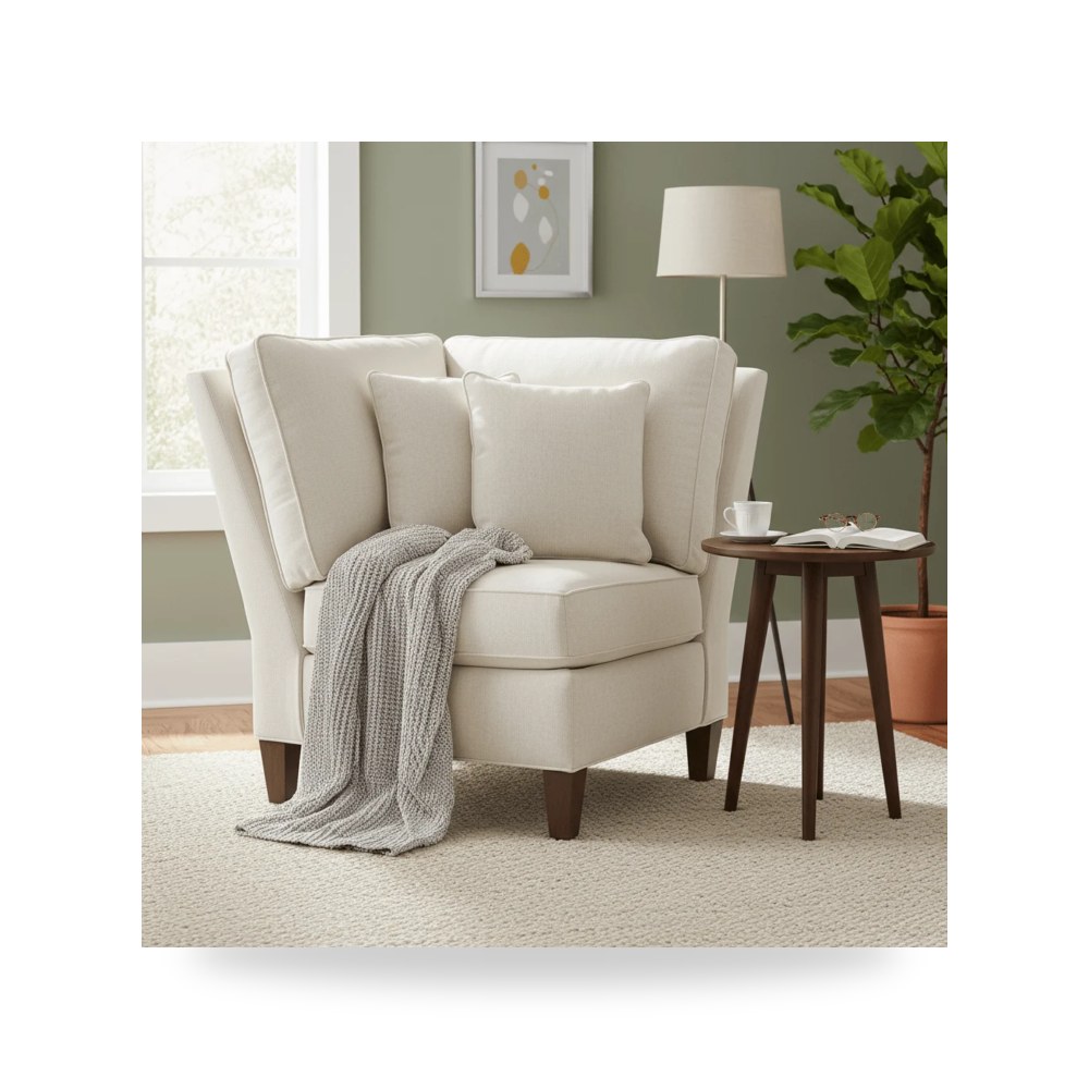 كرسي جلوس بتصميم أنيق - كرسي أحمر Fairfield Chair موديل 2976 29 - طراز 2976-29