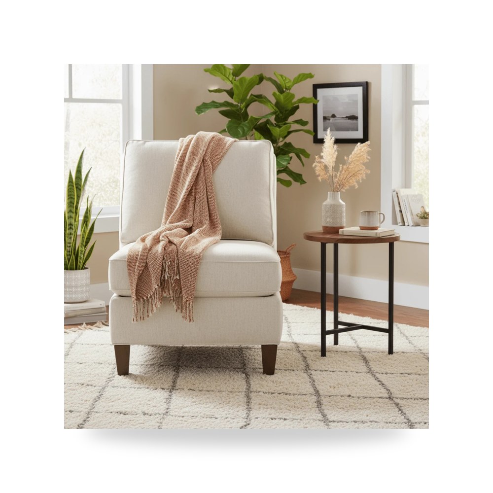 كرسي جلوس بتصميم أنيق - كرسي أحمر Fairfield Chair موديل 2996 78 - طراز 2996-78
