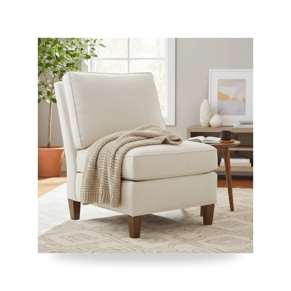 كرسي جلوس بتصميم أنيق - كرسي أحمر Fairfield Chair موديل 2976 78 - طراز 2976-78