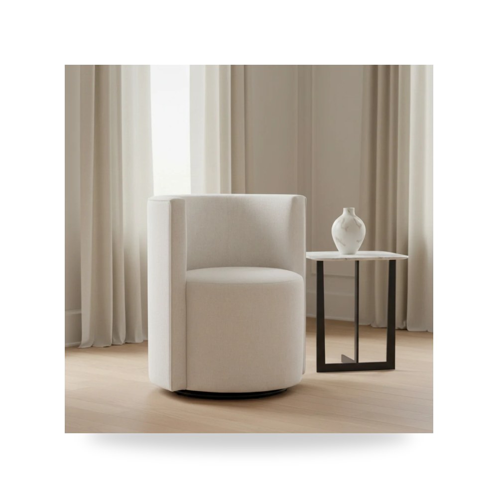 كرسي جلوس بتصميم أنيق - كرسي Justine Swivel Fairfield - من Fairfield Chair - طراز 6041-31