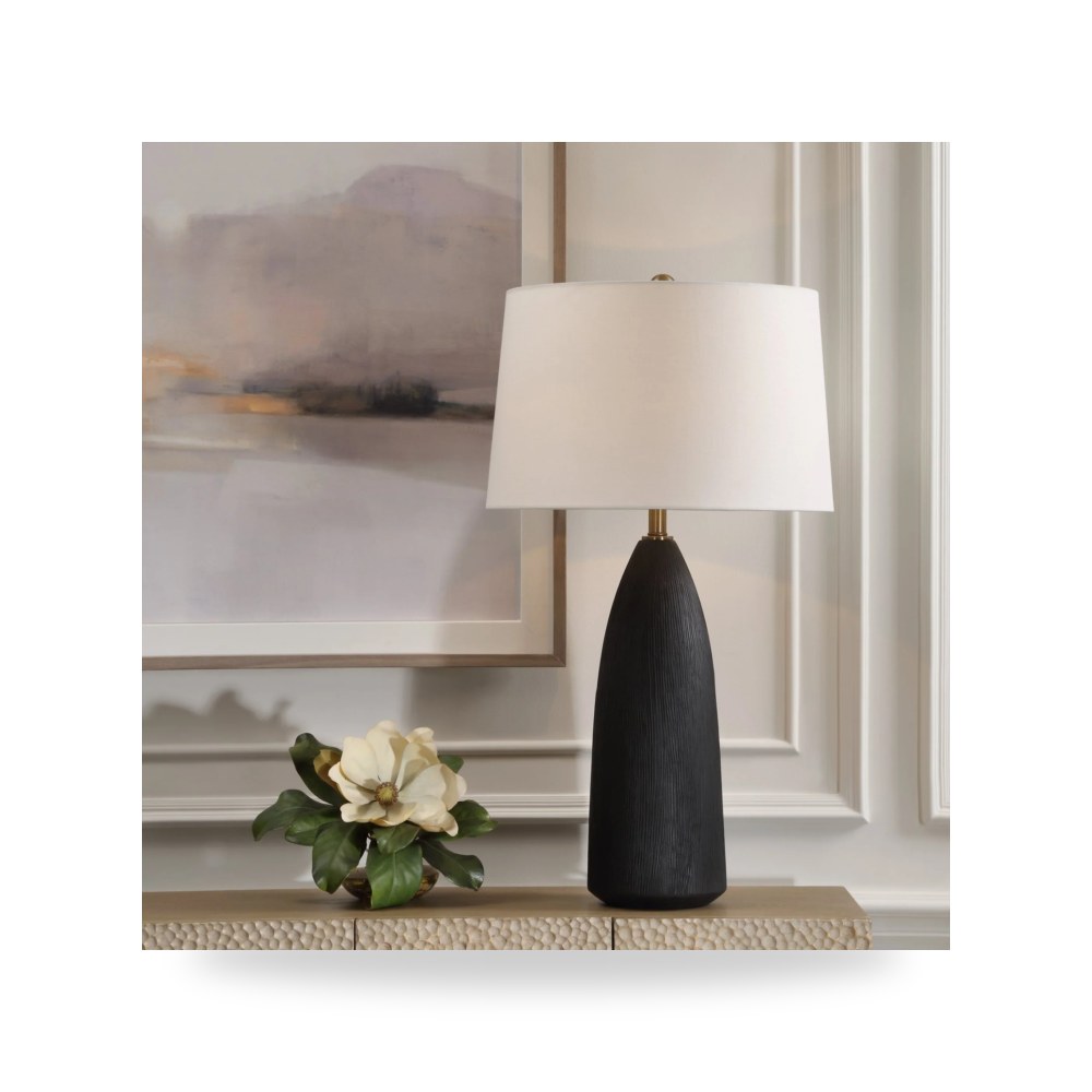مصباح طاولة أسود Jett أترموست Uttermost