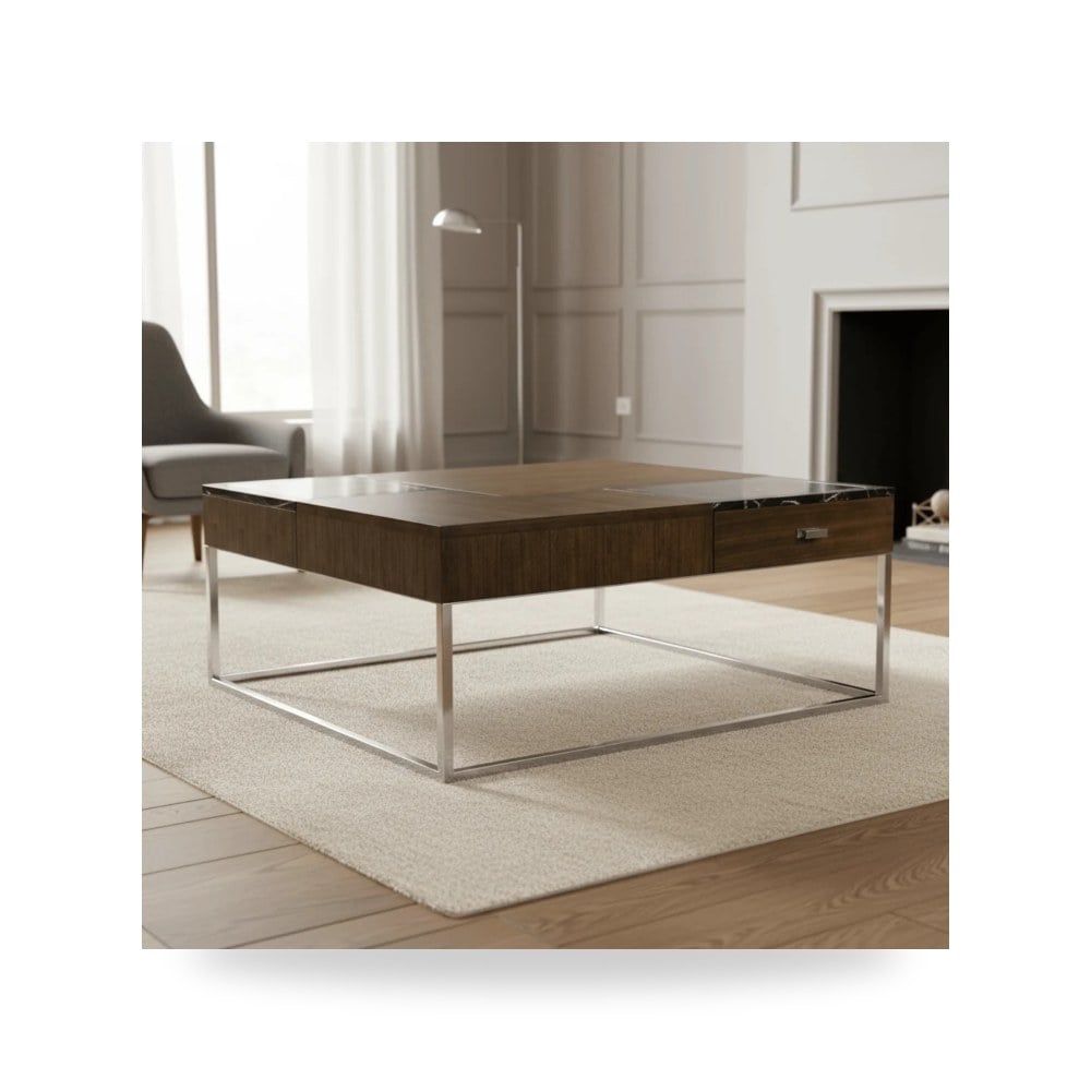 طاولة قهوة مربعات هندسية Jonathan Charles