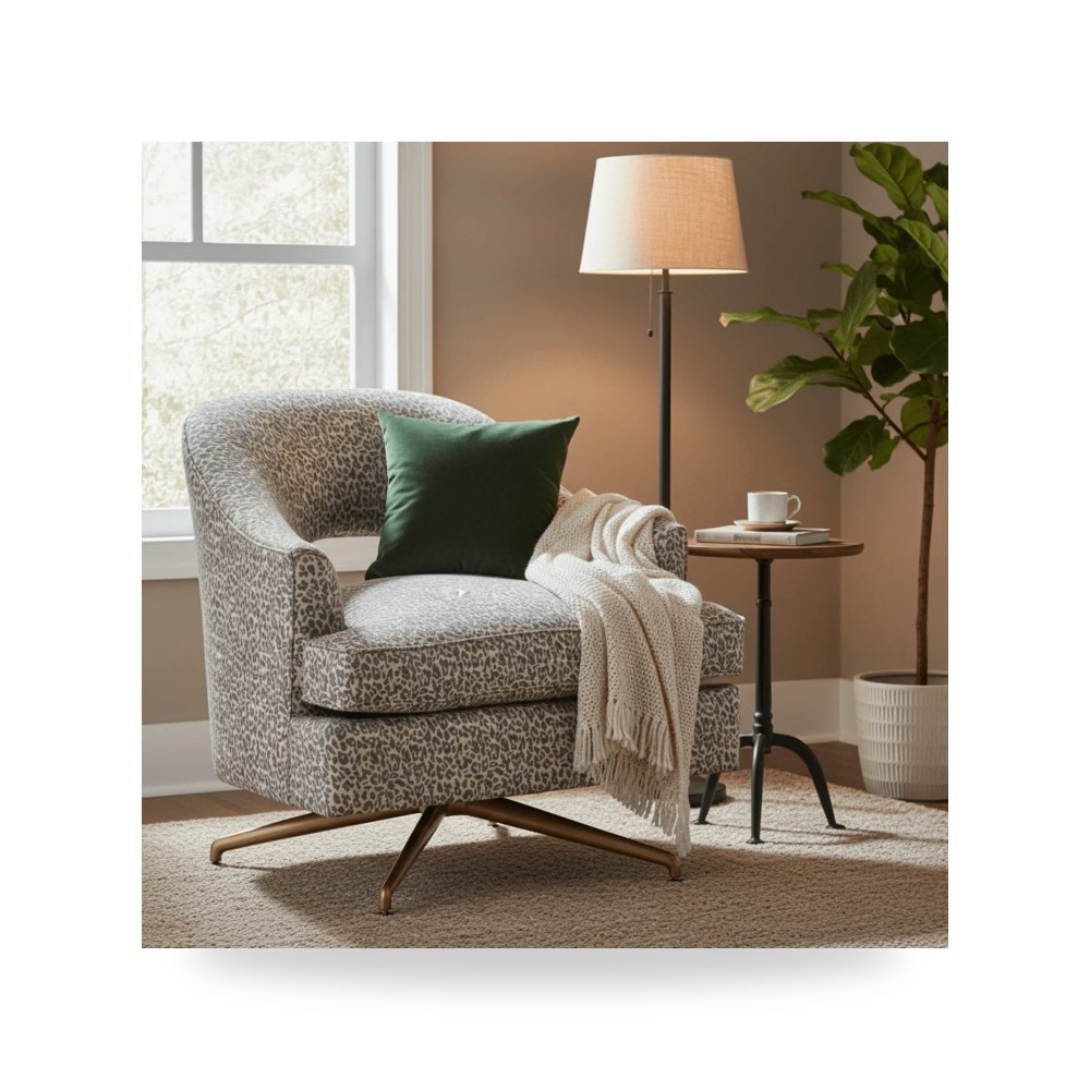 كرسي جلوس بتصميم أنيق - كرسي Fairfield Chair موديل C 6082 MS 6 - طراز C-6082-MS-6