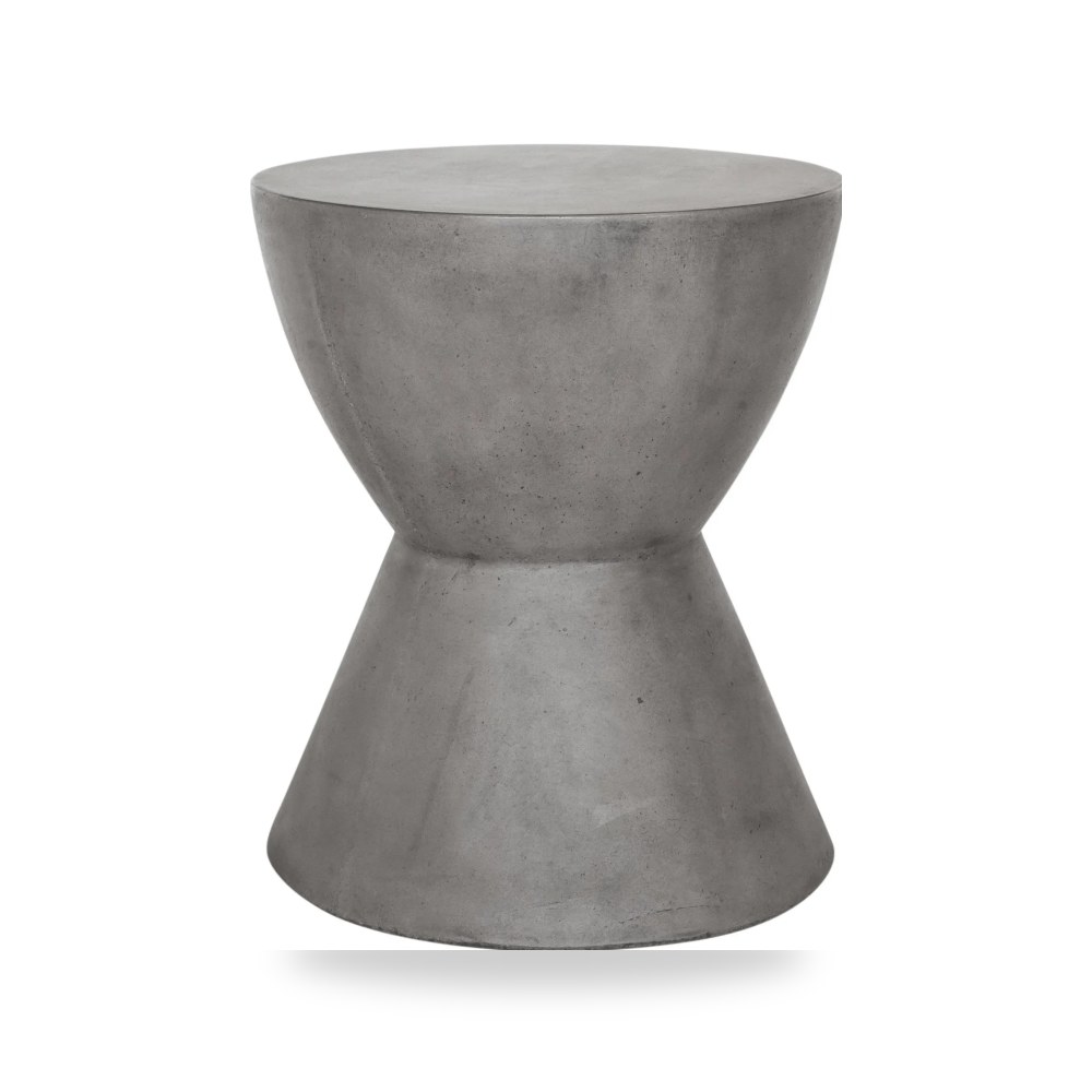 كرسي جلوس بتصميم أنيق - كرسي زجاج Hourglass Outdoor Moes - من Moe's Home - طراز BQ-1022-25