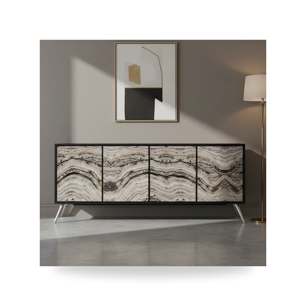 بوفيه كونسول أحمر هوكر فيرنتشر Hooker Furniture موديل 628 85647 98