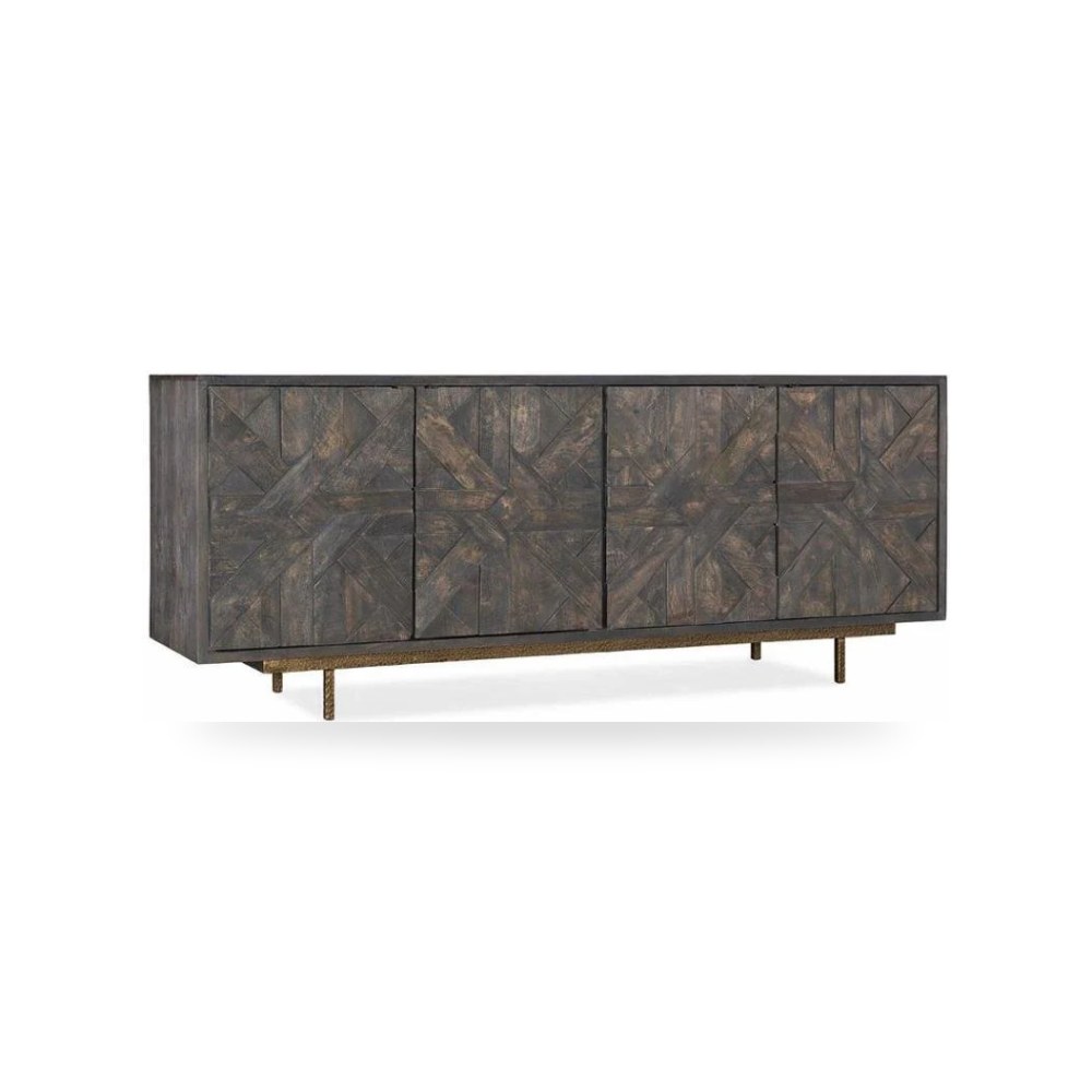 بوفيه كونسول أحمر هوكر فيرنتشر Hooker Furniture موديل 7228 85018 89