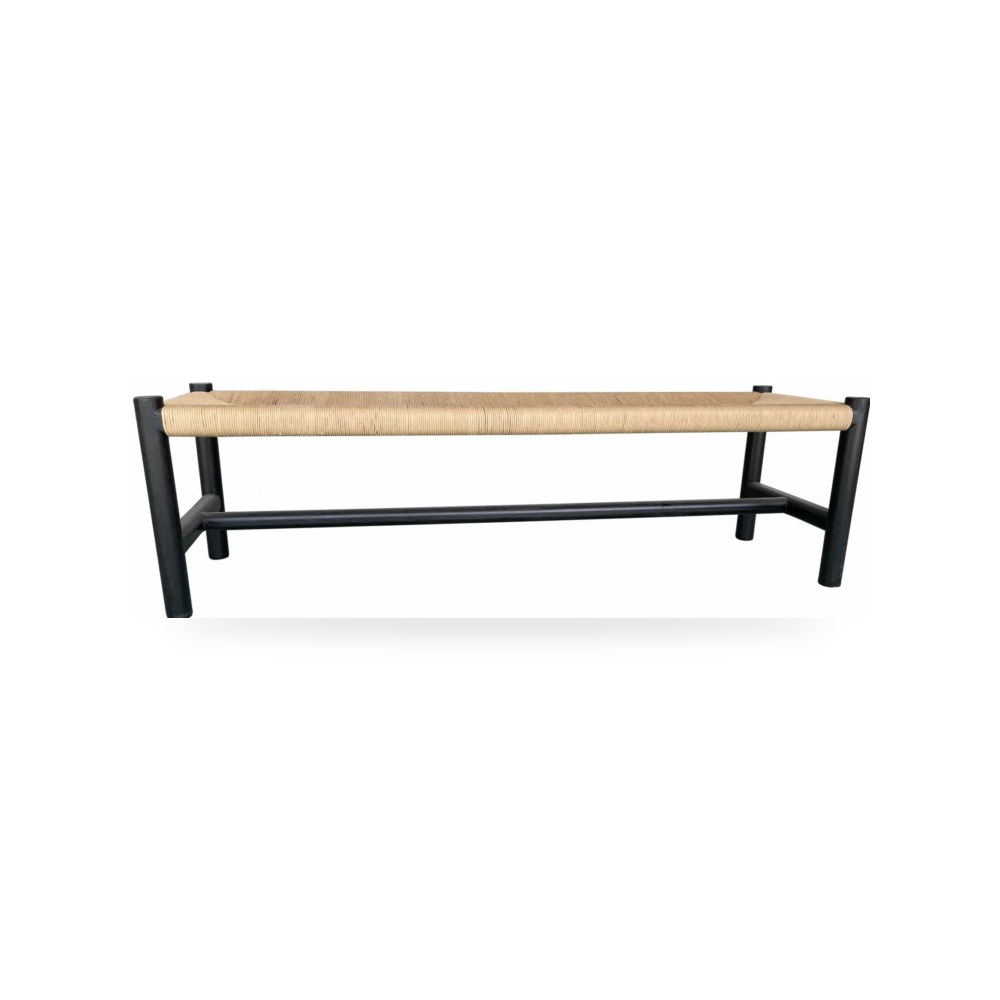 أثاث غرف نوم وأسرّة - مقعد أسود Hawthorn Large Moes - من Moe's Home - طراز FG-1028-02