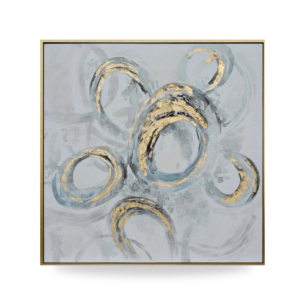 لوحة جدارية كانفس ذهبي Crestview موديل كريستفيو كولكشن Crestview Collection