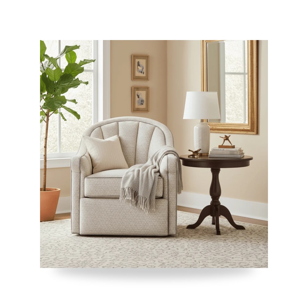 كرسي جلوس بتصميم أنيق - كرسي Grover Swivel Fairfield - من Fairfield Chair - طراز C-1448-31