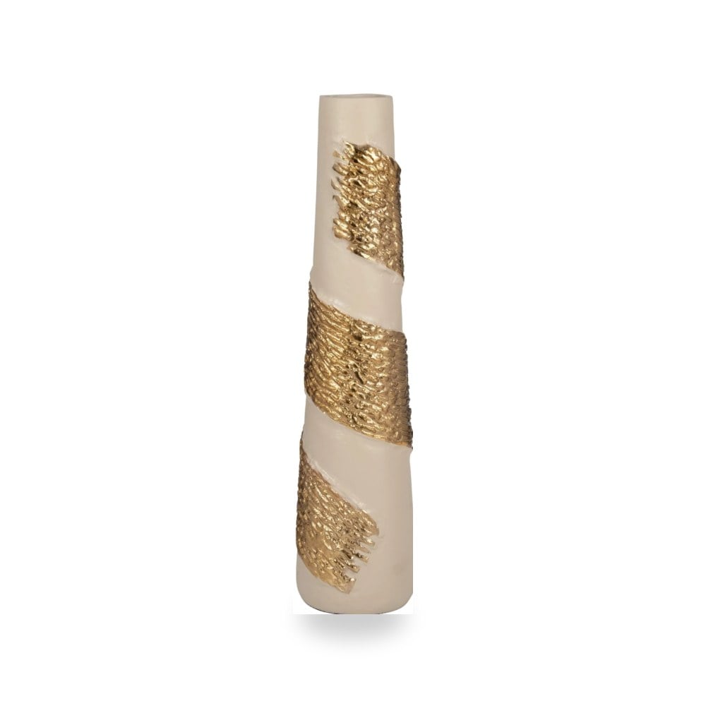 ألومنيوم أبيض Vase, White - gold سيجبروك هوم Sagebrook Home