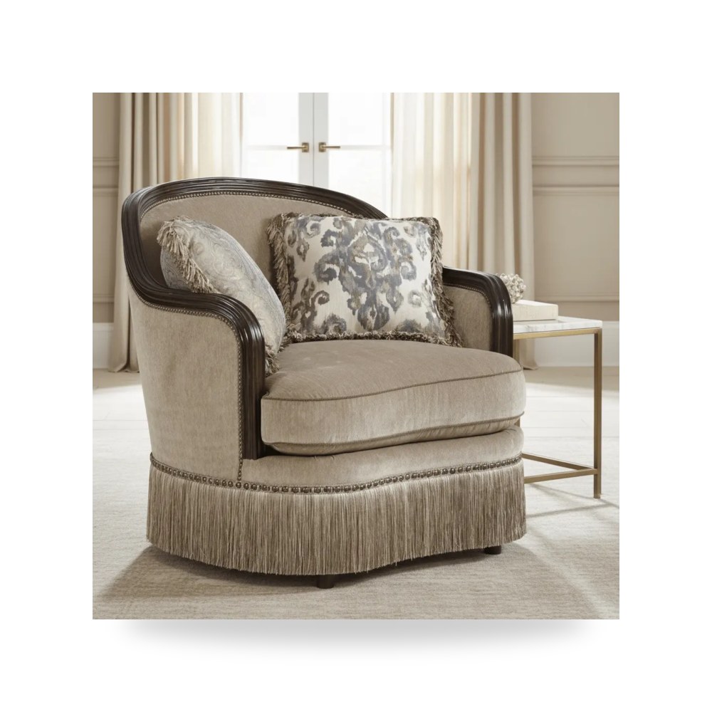 كرسي جلوس بتصميم أنيق - كرسي A.R.T. Furniture موديل 509503 5527AB - طراز 509503-5527AB