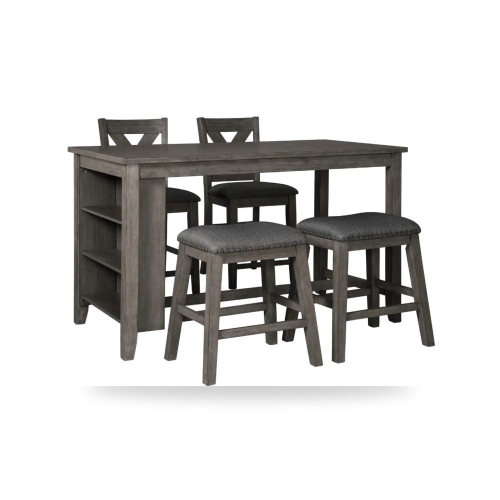 كرسي طعام فاخر - طقم غرفة طعام Ashley موديل D388 13 SET