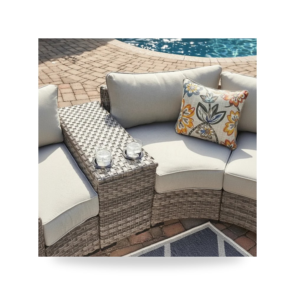 طاولة كونسول مدخل وجلسات خارجية متينة من آشلي Ashley Furniture موديل P453-853 Ashley