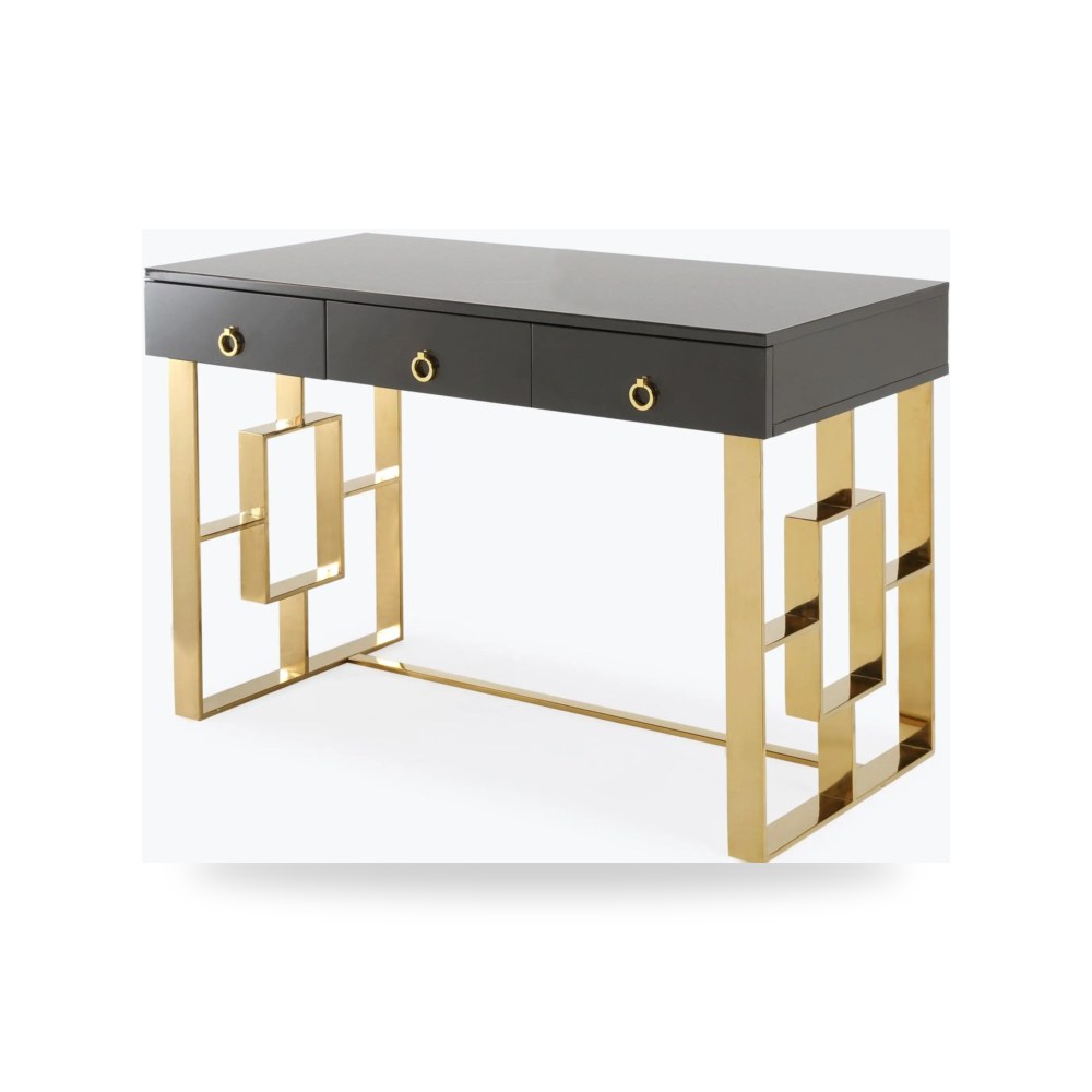 مكتب أبيض Audrey Lacquer توف فيرنتشر TOV Furniture