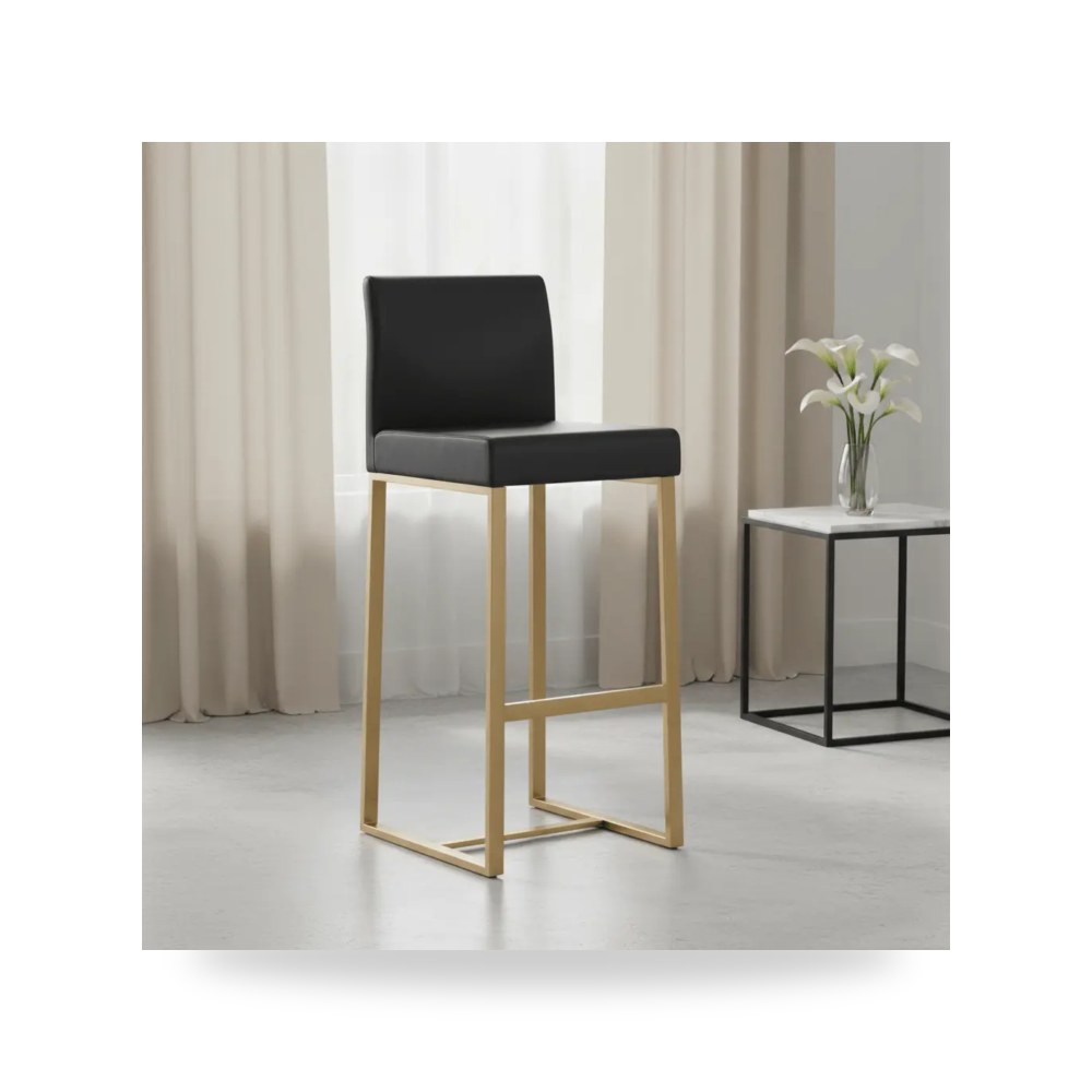 كراسي ومقاعد فاخرة - Counter Stools أسود TOV موديل TOV K3673 - من TOV Furniture