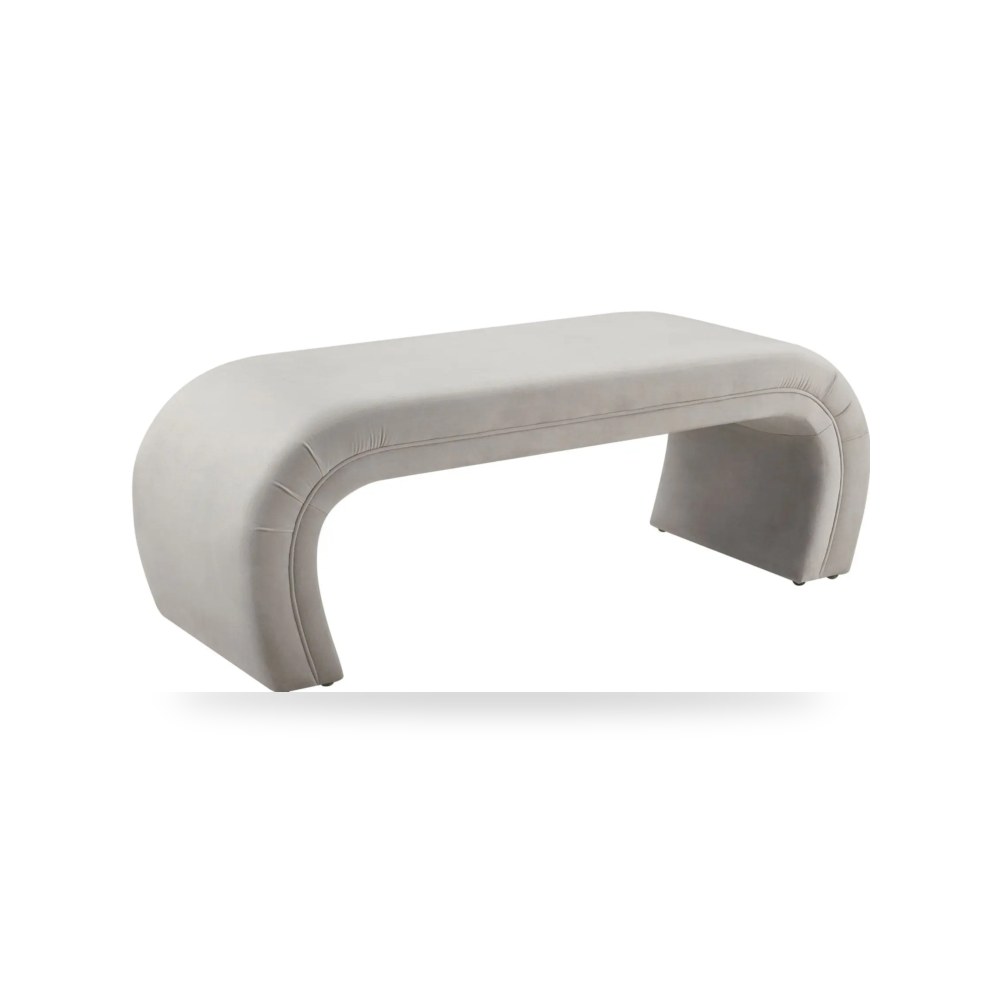 مقعد قطيفة رمادي Kenya توف فيرنتشر TOV Furniture