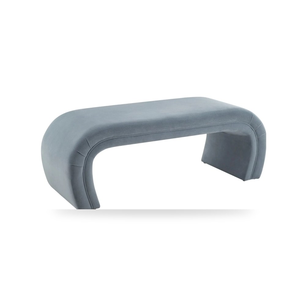 مقعد قطيفة أزرق Kenya Sea توف فيرنتشر TOV Furniture