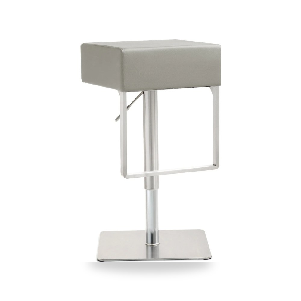 مقعد بار عالي فاخر - كرسي بار مرتفع رمادي TOV موديل TOV K3659 - من TOV Furniture
