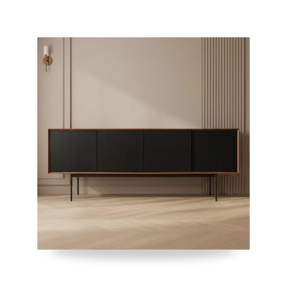 بوف ومسند قدم عثماني - بوفيه كونسول Moe's Home موديل PX 1001 03 - طراز PX-1001-03