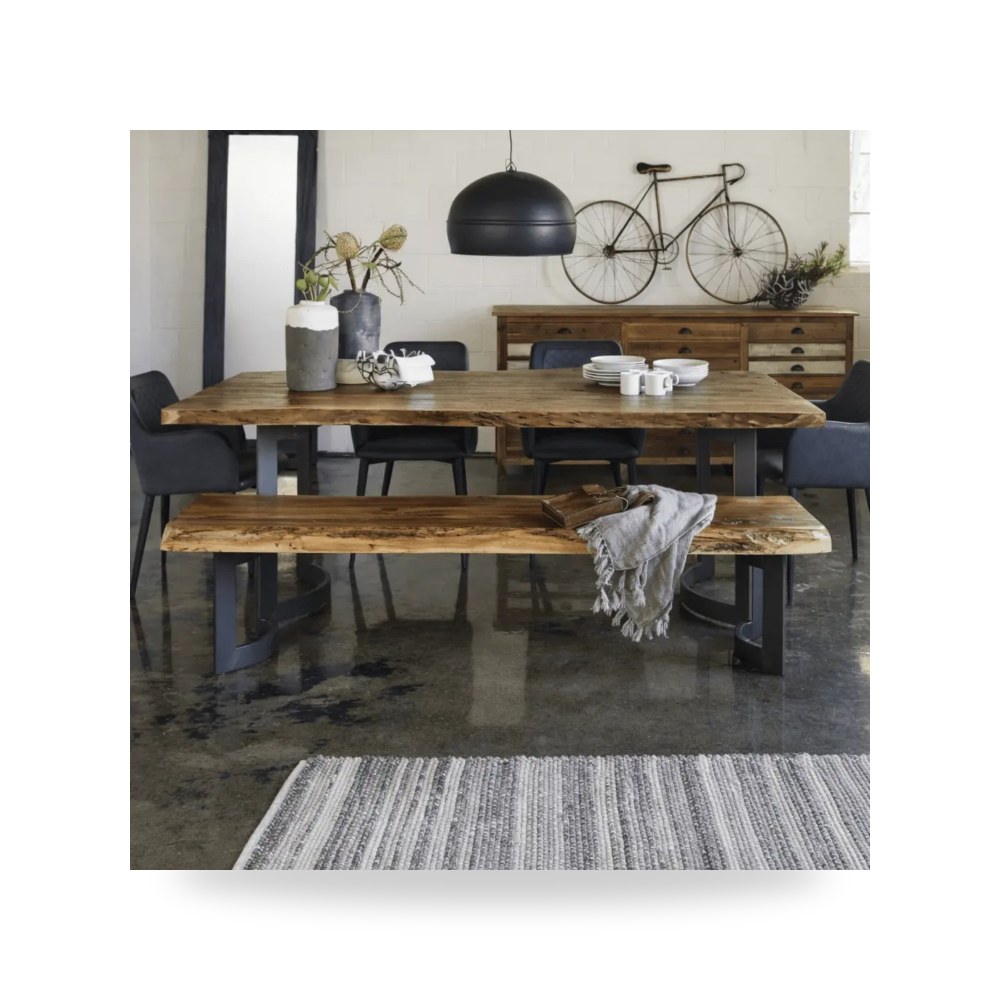 كراسي ومقاعد فاخرة - مقعد Bent Large Moes معتمد - من Moe's Home - طراز VE-1029-03