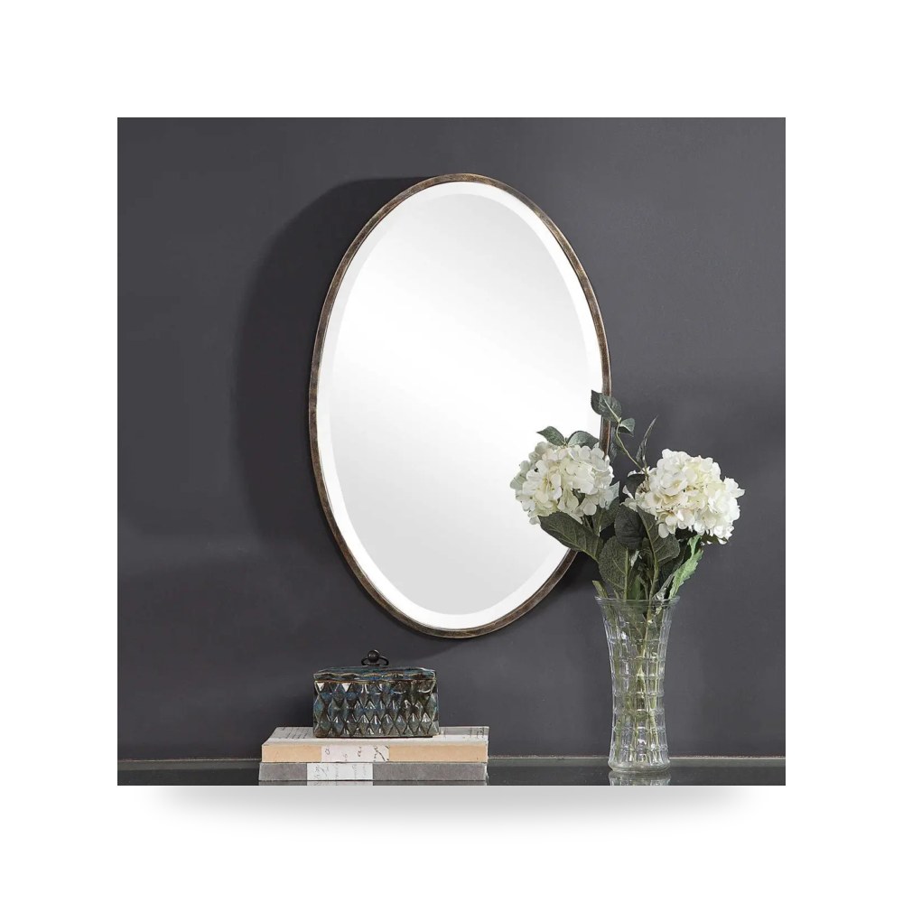 مرآة ديكور Faye Oval Uttermost