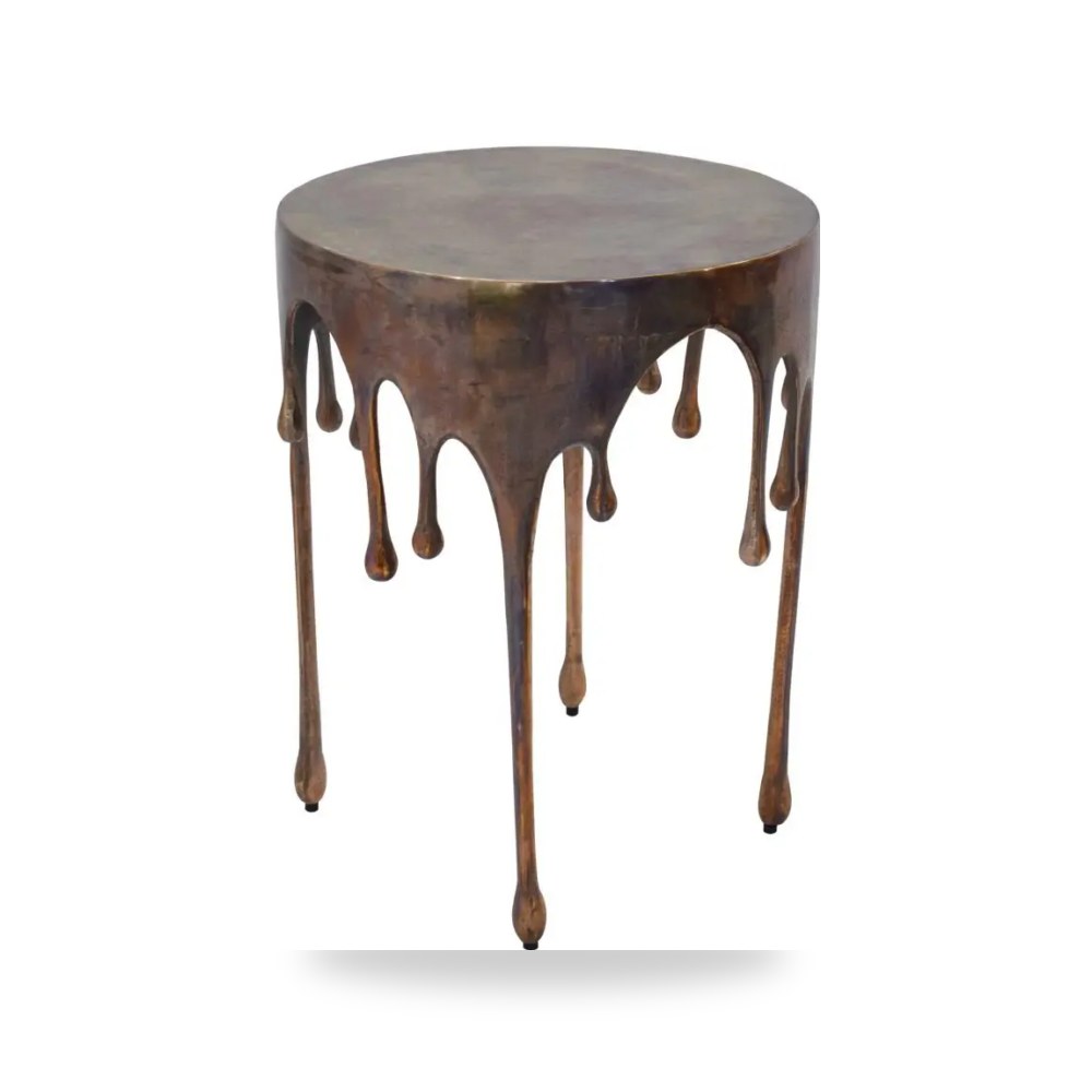 طاولة جانبية نحاس Copperworks Moes موديل FI-1090-50 Moe's Home