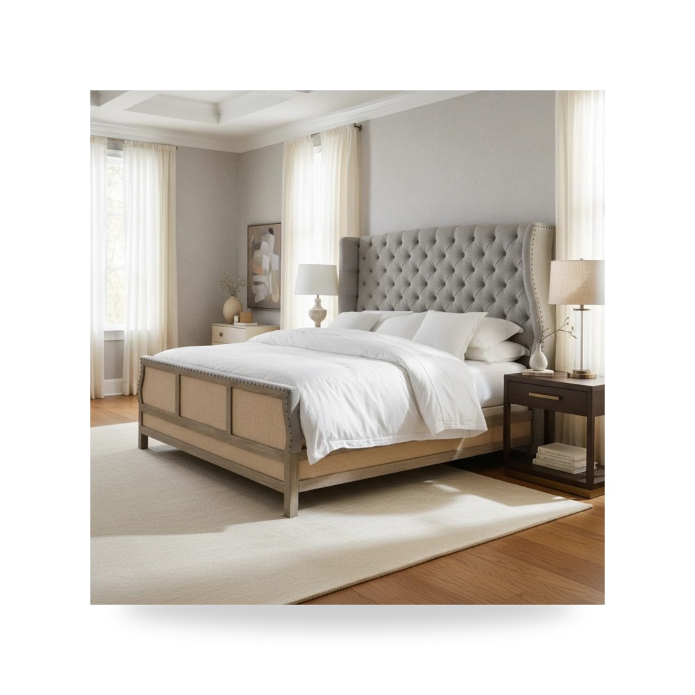 سرير نوم فاخر - سرير نوم Hooker موديل 5750 90150 MWD - من Hooker Furniture