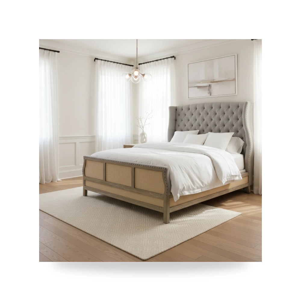 سرير نوم فاخر - سرير نوم Hooker موديل 5750 90160 MWD - من Hooker Furniture