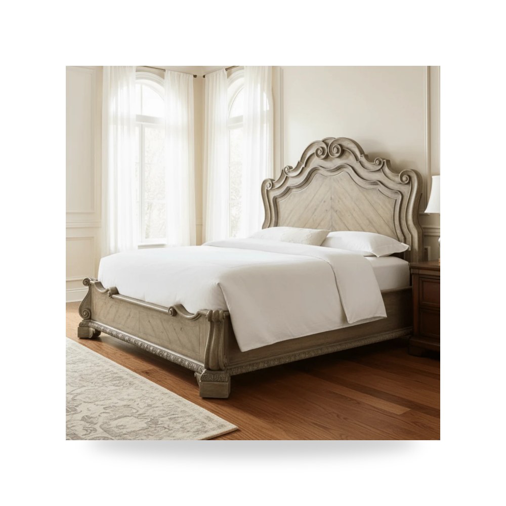 سرير نوم فاخر - سرير نوم Hooker موديل 5878 90260 80 - من Hooker Furniture