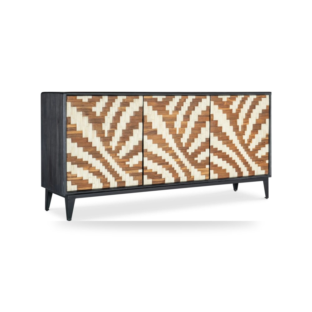 طاولة تلفزيون أحمر هوكر فيرنتشر Hooker Furniture موديل 7228 85081 99