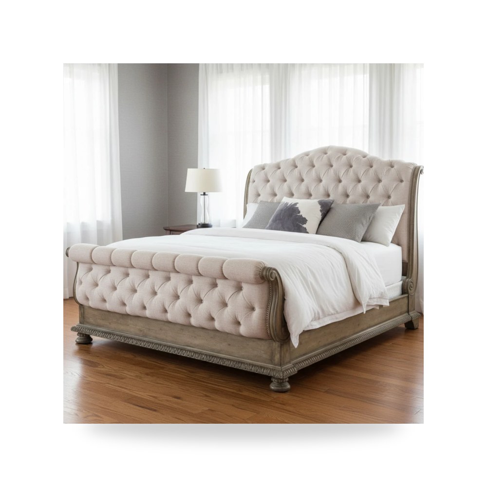 سرير نوم فاخر - سرير Castella Hooker معتمد - من Hooker Furniture - طراز 5878-90566-80