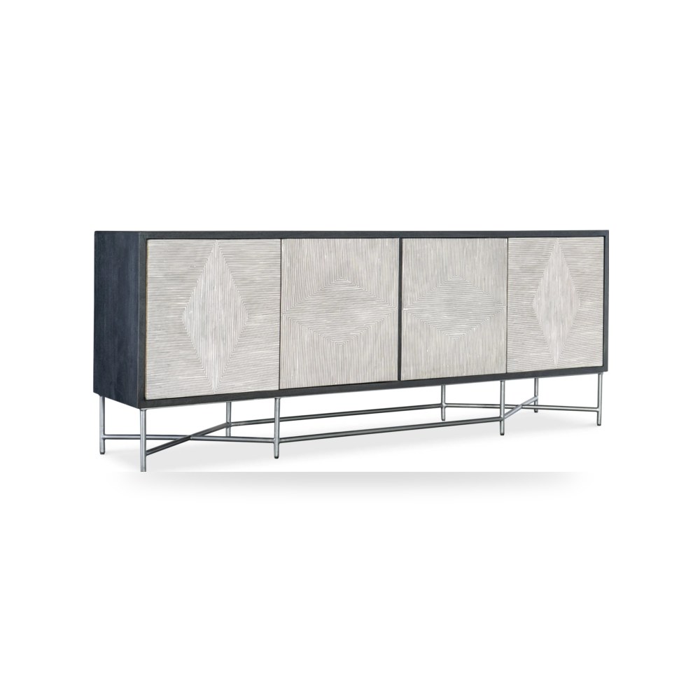 طاولة تلفزيون أحمر هوكر فيرنتشر Hooker Furniture موديل 7228 85078 99